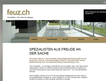 Tablet Screenshot of feuz.ch