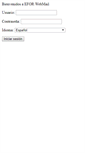 Mobile Screenshot of correo.feuz.es